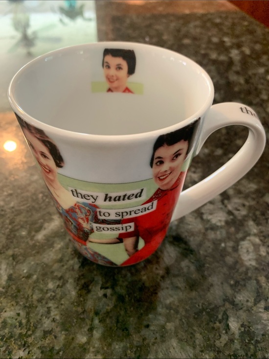 Anne Taintor Other - Snarky Funny Anne Taintor Girlfriend Gossip Girls Gift Mug w/Retro Artwork